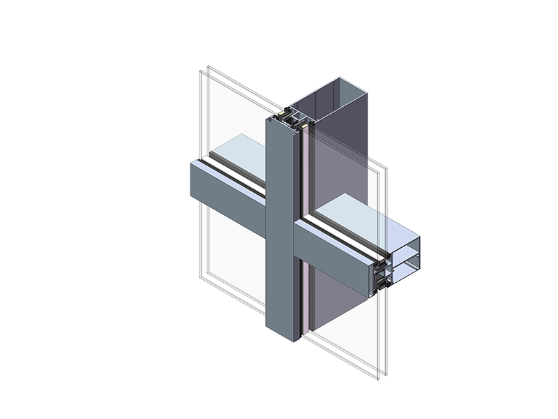 80 SERIES FULLY-EXPOSED FRAMING CURTAIN WALL