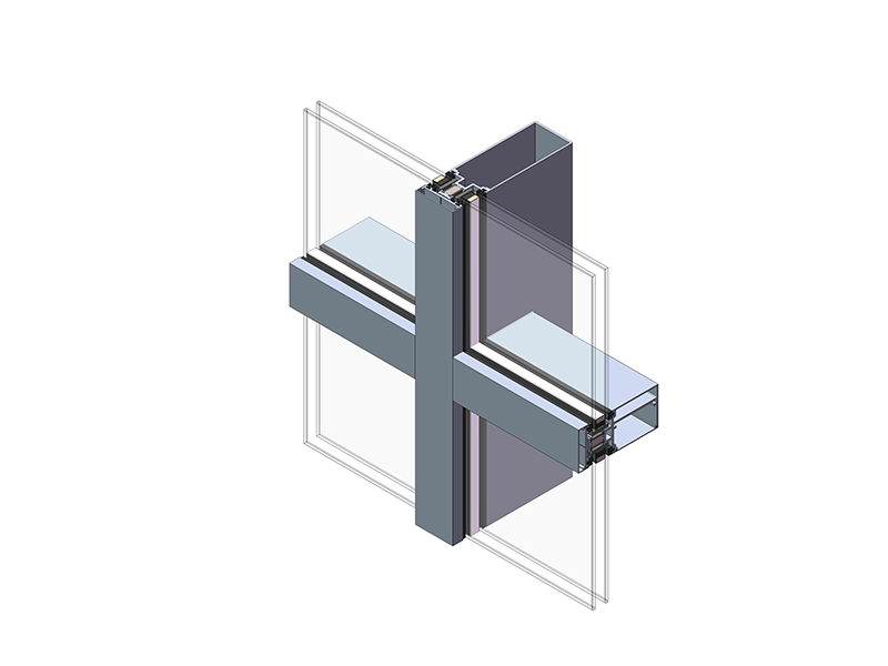 65 SERIES FULLY-EXPOSED FRAMING CURTAIN WALL