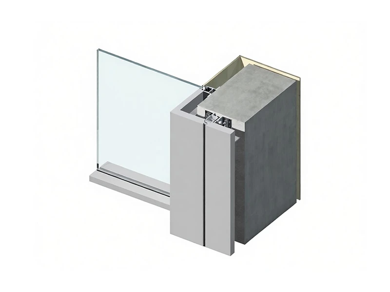 FULL GLASS CURTAIN WALL